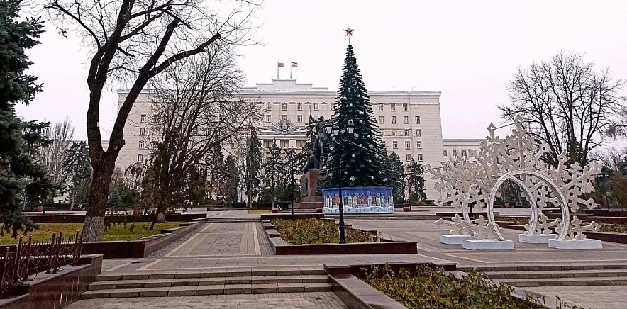 Фото: Площадь Советов в Ростове \\ кадр 1rnd.ru