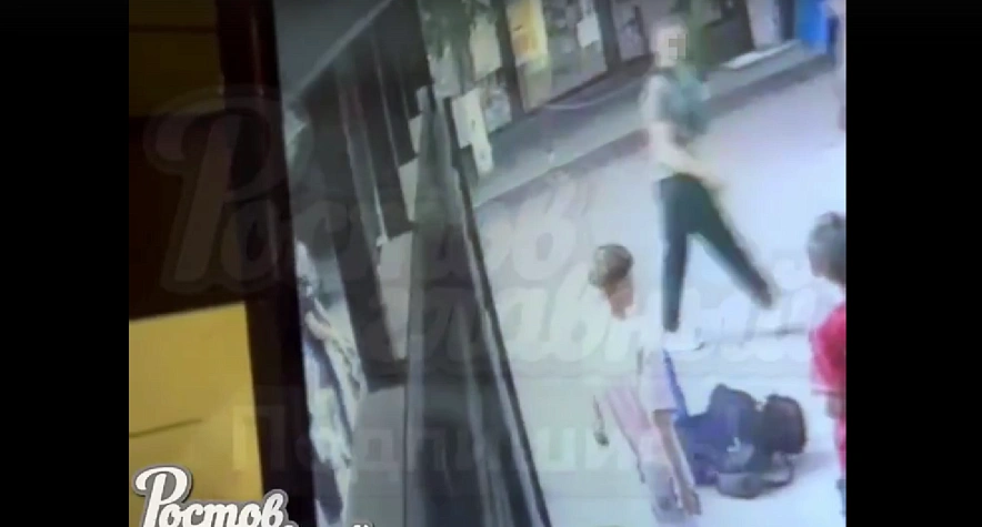 Фото: нападение на подростка в парке Сказка, кадр ТГ Ростов Главный