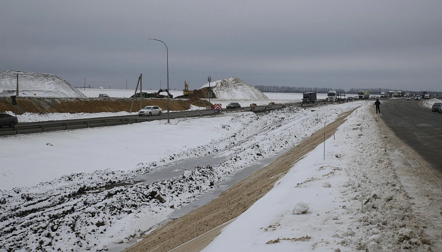 Фото: Строительство Западной хорды Ростова, кадр ПРО