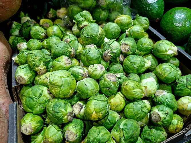 Фото: брюссельская капуста // кадр 1rnd