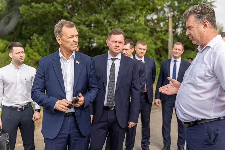 Фото: А. Яцкин в Таганроге \\ фото пресс-службы мэрии Таганрога