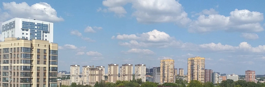 Фото: многоэтажные дома в Ростове // кадр 1rnd