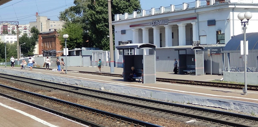 Фото: Вокзал Сельмаш в Ростове, кадр 1rnd