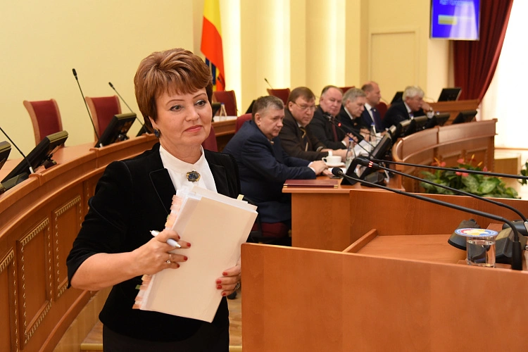 Фото: замгубернатора Лилия Федотова, кадр ПРО