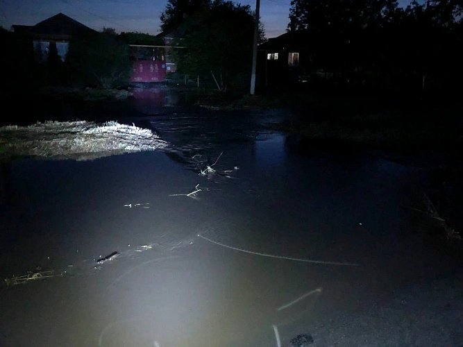 Фото: потоп // фото из ТГ-канала "Покровское161"