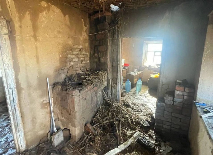 Фото: с места ЧП \\ кадр ГУ МЧС РФ по РО