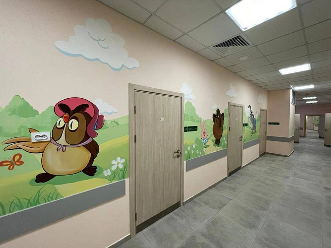 Фото: Детская поликлиника ЦГБ в Ростове, кадр ТГ Алексея Логвиненко