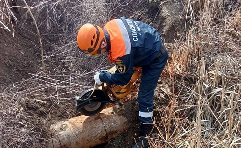 Фото: с места ЧП \\ кадры МКУ г. Шахты