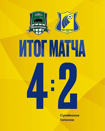 Фото: пресс-центр ФК "Ростов"
