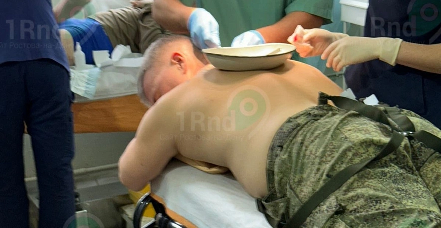 Фото: Глава КСП Батайска, экс-замначальник угрозыска РО Зейдляев пострадал при атаке дрона / кадр очевидца