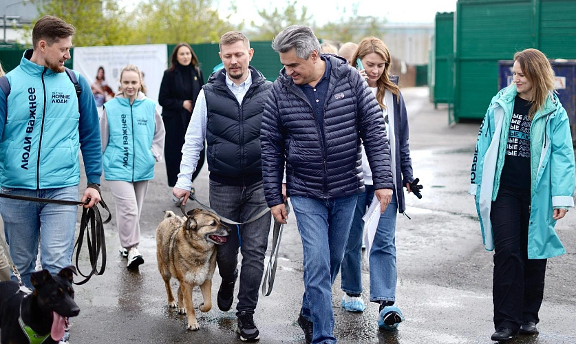 Фото: Партия "Новые люди" на зоосубботнике, кадр пресс-службы
