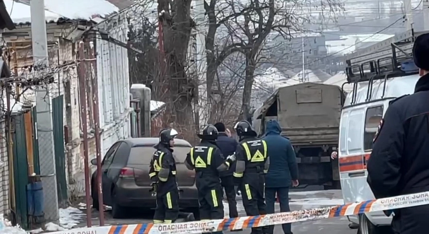 Фото: обстановка на улице Ермака в Ростове