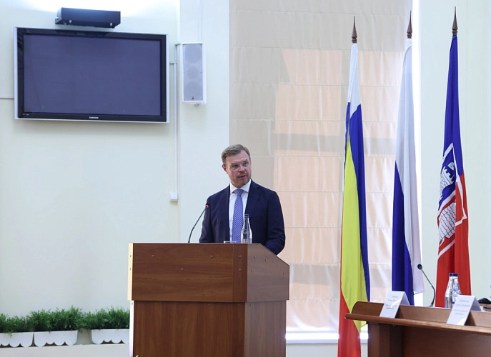 Фото: Дмитрий Симков, кадр пресс-службы думы Ростова