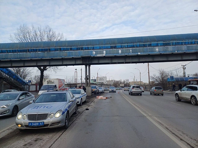 Фото: с места ДТП \\ кадр УГИБДД РО