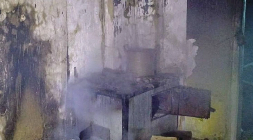 Фото: с места ЧП \\ кадр ГУ МЧС РФ по РО