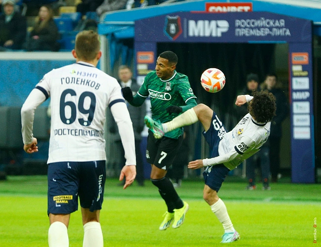 Фото: Матч "Ростов" - "Краснодар" \\ кады Дениса Демкова 