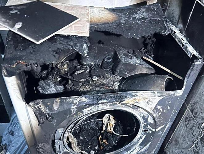 Фото: пожар // фото МЧС по РО