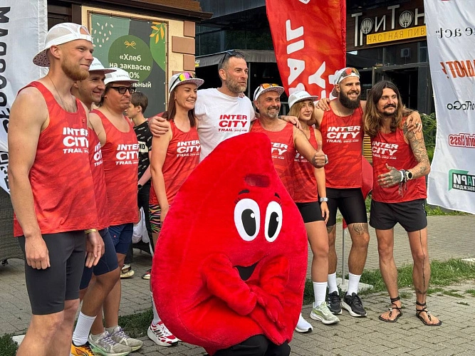 Фото: благотворительная эстафета // фото  Южного центра развития донорства