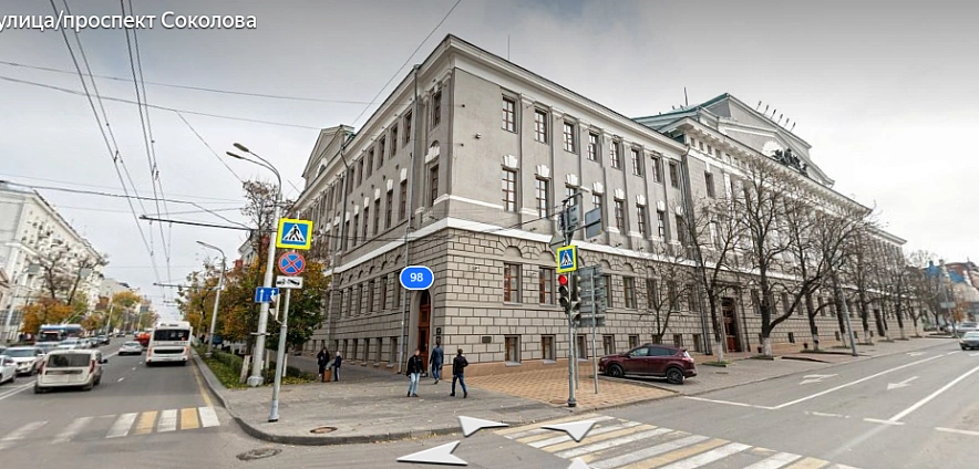 Фото: улица Большая Садовая, 98 // скриншот с сайта "Яндекс. Карты"