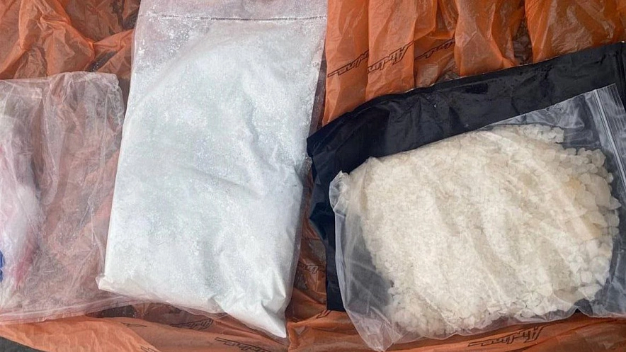 Фото: изъятые наркотики // кадр ГУ МВД РФ по РО