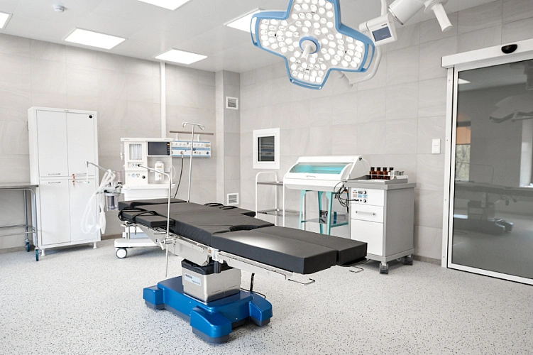 Фото: Операционная в МРЦ "Юнона"