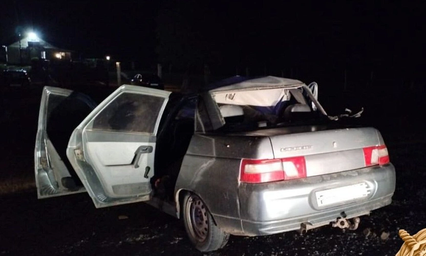 Фото: ДТП с 2 погибшими на трассе под Морозовском. кадр ГАИ