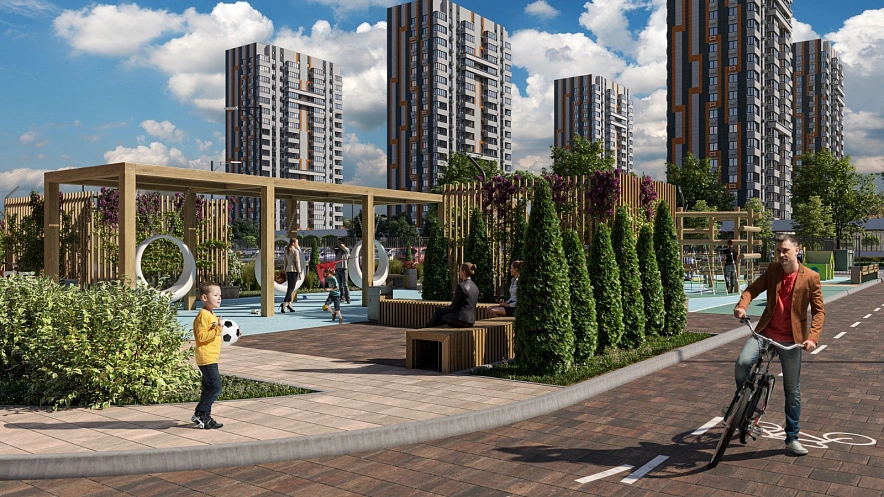 Фото: Новостройки в Ростове // кадры ГК «ДОННЕФТЕСТРОЙ»