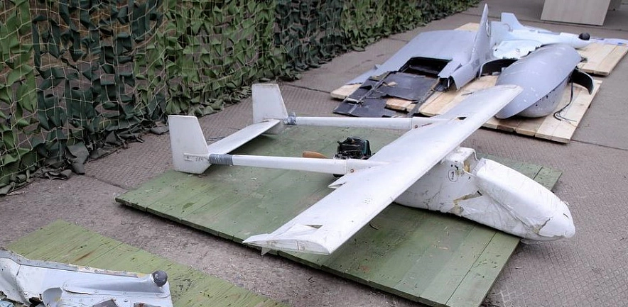 Фото: Сбитые в Ростовской области БПЛА, кадр ПРО