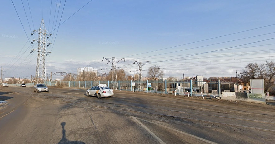 Фото: Пересечение Нансена и Театрального, карта Google