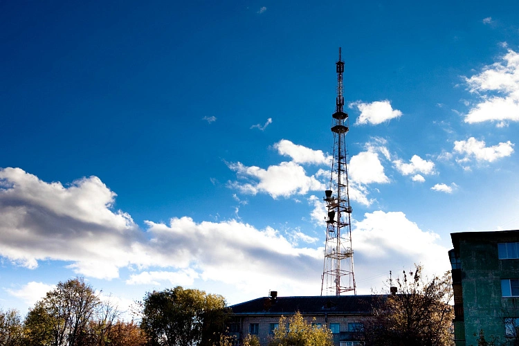 Фото: Телевизионная вышка, фото РСТС