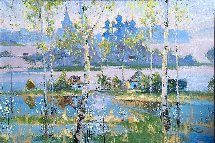 Фото: выставка «Весна. Цвет зелёный» // фото Ростовского областного музея изобразительных искусств