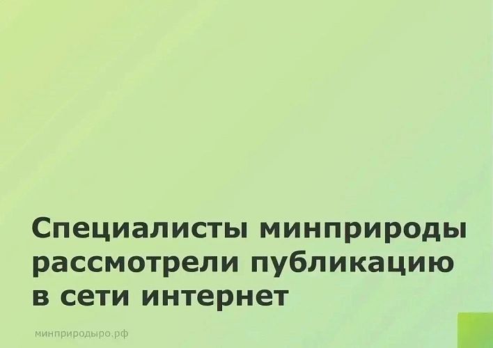 Фото: Минприроды Ростовской области