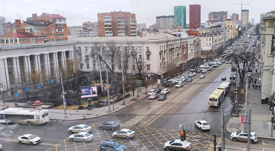 Фото: В центре Ростова-на-Дону - вид на Буденновский, кадр 1rnd