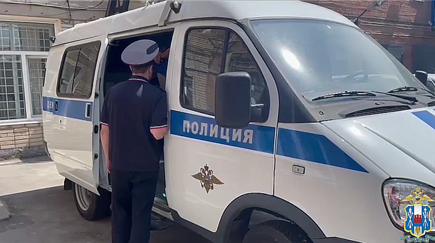 Фото: кадр пресс-службы ГУ МВД по РО