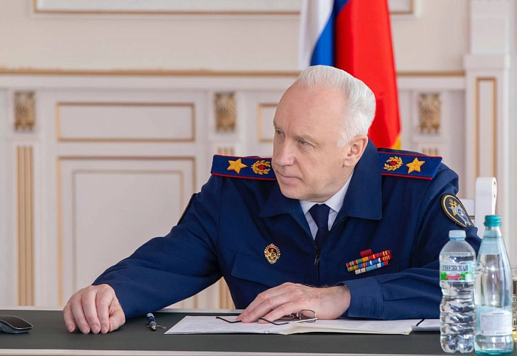 Фото: Глава СКР Александр Бастрыкин, кадр пресс-центра СКР