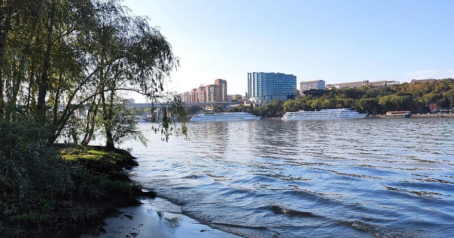 Фото: Вид на правый берег Дона в Ростове, кадр 1rnd