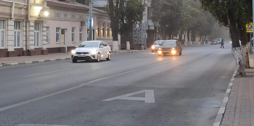 Фото: улица Советская в Ростове, кадр из архива 1rnd