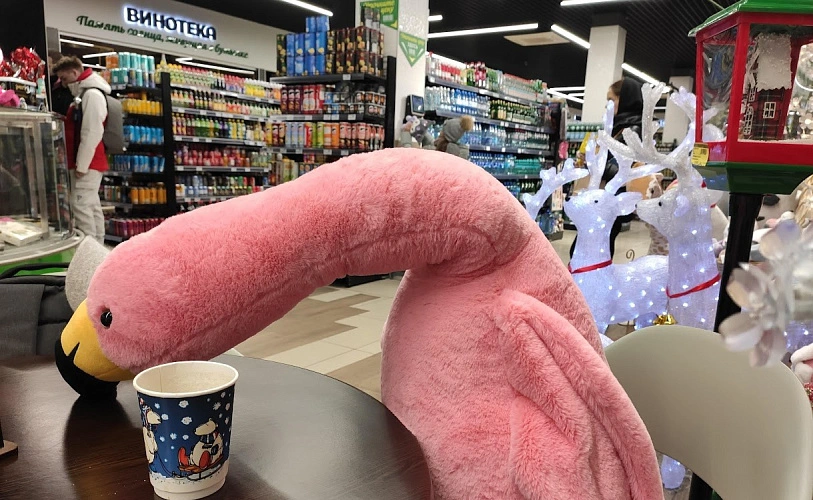 Фото: торговый зал супермаркета в Ростове, кадр 1rnd