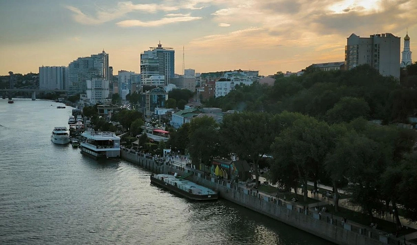 Фото: набережная Дона в Ростове, кадр 1rnd