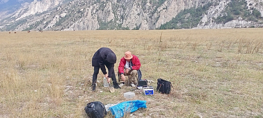Фото: учёные из ЮФУ создали изобретение для измерения радона в грунте // фото ЮФУ