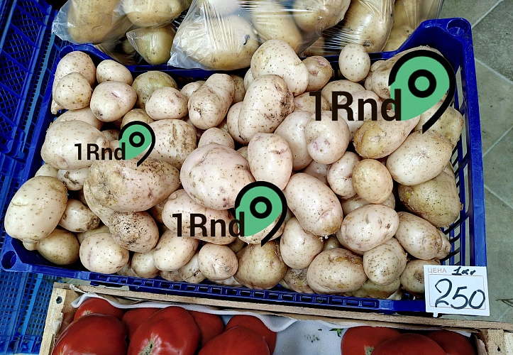 Фото: картофель за 250 рублей // кадр 1rnd