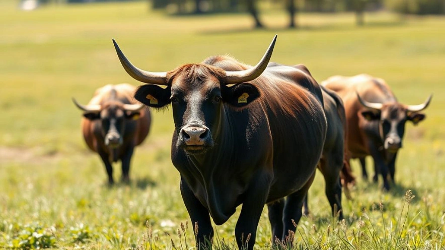 Фото: быки // изображение сгенерировано нейросетью