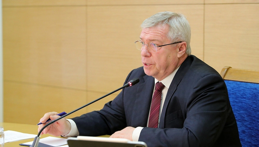 Фото: Губернатор Василий Голубев, кадр ПРО