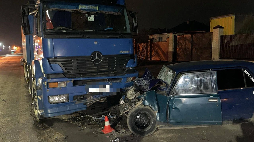 Фото: с места ДТП \\ кадры УГИБДД РО