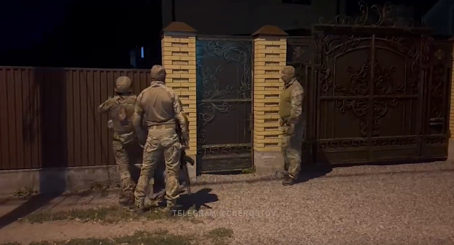 Фото: стоп-кадр видео задержания