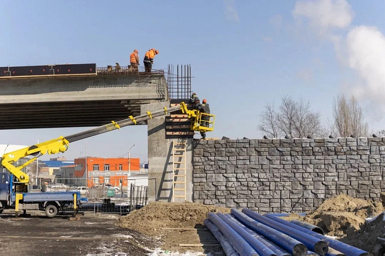 Фото: реконструкция улицы Вавилова в Ростове, кадр пресс-службы мэрии