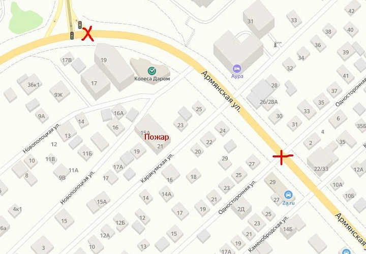 Фото: Зона ограничения движения на Армянской в Ростове, материалы мэрии