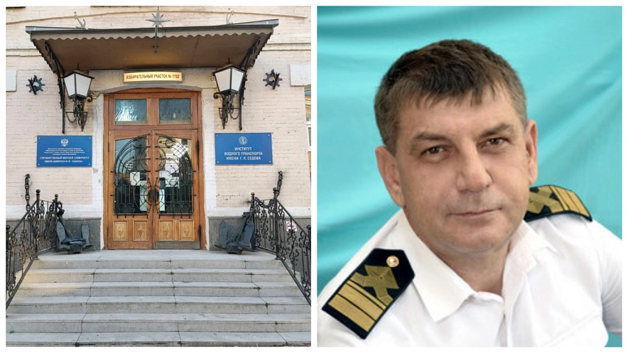 Фото: Ростовскую мореходку возглавил Борис Пичковский, коллаж  1rnd