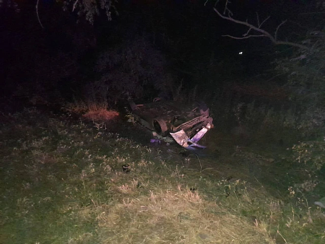 Фото: место происшествия \\ фото УГИБДД РО