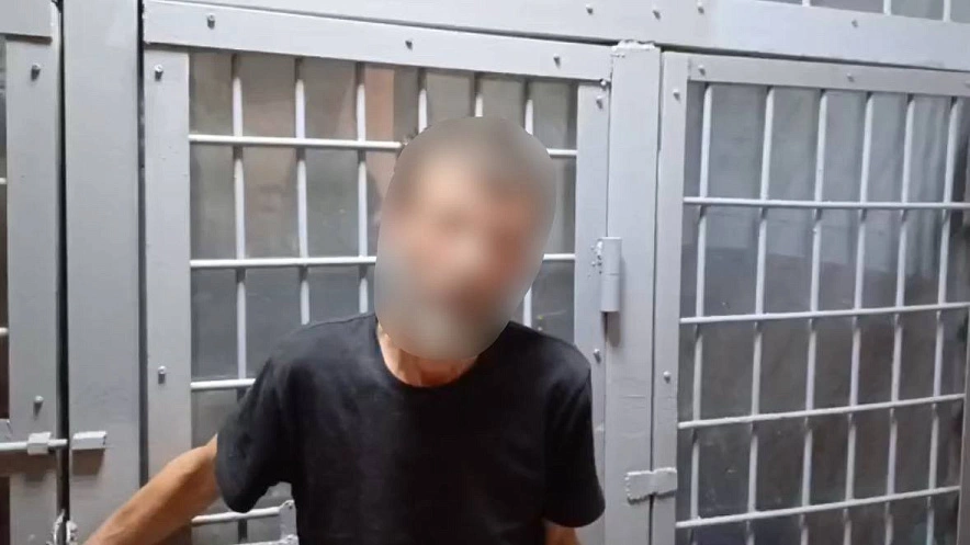 Фото: лжетеррорист из Морозовска, кадр ГУ МВД РФ по Ростовской области